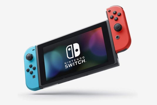 Nintendo Switch – Neon Red and Neon Blue Joy-Con.